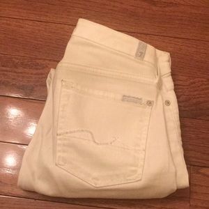 7 for all mankind kimmie crop jeans